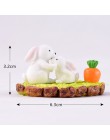 Mikro element dekoracji krajobrazu miłośnicy trawy królik wiewiórka kaczka figurka home decor miniaturowa bajkowa dekoracja ogro