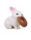 Mikro element dekoracji krajobrazu miłośnicy trawy królik wiewiórka kaczka figurka home decor miniaturowa bajkowa dekoracja ogro