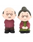 1 zestaw miłośników Sweety para krzesło figurki baśniowe miniaturki do ogrodu Gnome Moss prezent na walentynki rzemiosło żywiczn