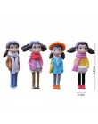 Hot 4 sztuk/zestaw bajki figurki ogrodowe miniaturowe Hayao Miyazaki aniołki rzemiosło żywiczne Ornament gnomy mech do terrarium