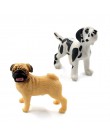Symulacja Mini pies dalmatyński mops miniaturowa figurka model zwierzęcia home decor bajkowe akcesoria do dekoracji ogrodu nowoc