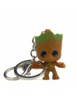 Strongwell Baby Groot Keys łańcuch drzewo człowiek Model Marvel strażnicy Groot lalka Galaxy Avengers dekoracja figurka Kid Cart