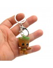 Strongwell Baby Groot Keys łańcuch drzewo człowiek Model Marvel strażnicy Groot lalka Galaxy Avengers dekoracja figurka Kid Cart