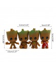 Strongwell Baby Groot Keys łańcuch drzewo człowiek Model Marvel strażnicy Groot lalka Galaxy Avengers dekoracja figurka Kid Cart