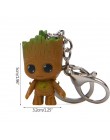 Strongwell Baby Groot Keys łańcuch drzewo człowiek Model Marvel strażnicy Groot lalka Galaxy Avengers dekoracja figurka Kid Cart