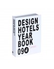 Fałszywa książka ozdoby proste nowoczesne angielskie rekwizyty do dekoracji książki Model kawiarnia Hotel Study miękkie rekwizyt
