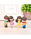 2 sztuk/zestaw New Arrival księżyc para pcv romantyczny figurki rzemiosła dekoracyjne ozdoby dla Bonsai dekoracje na stół