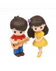 2 sztuk/zestaw New Arrival księżyc para pcv romantyczny figurki rzemiosła dekoracyjne ozdoby dla Bonsai dekoracje na stół