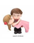 2 sztuk/zestaw New Arrival księżyc para pcv romantyczny figurki rzemiosła dekoracyjne ozdoby dla Bonsai dekoracje na stół