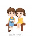 2 sztuk/zestaw New Arrival księżyc para pcv romantyczny figurki rzemiosła dekoracyjne ozdoby dla Bonsai dekoracje na stół