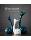 Figurki zwierząt akcesoria do dekoracji domu Nordic Vintage wyroby do dekoracji domu Ornament H