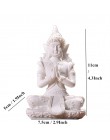 VILEAD 16 styl posąg buddy natura piaskowiec tajlandia rzeźba buddy hinduskie Fengshui figurka medytacja miniaturowy wystrój dom