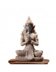 VILEAD 16 styl posąg buddy natura piaskowiec tajlandia rzeźba buddy hinduskie Fengshui figurka medytacja miniaturowy wystrój dom