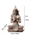 VILEAD 16 styl posąg buddy natura piaskowiec tajlandia rzeźba buddy hinduskie Fengshui figurka medytacja miniaturowy wystrój dom
