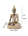 VILEAD 16 styl posąg buddy natura piaskowiec tajlandia rzeźba buddy hinduskie Fengshui figurka medytacja miniaturowy wystrój dom