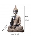 VILEAD 16 styl posąg buddy natura piaskowiec tajlandia rzeźba buddy hinduskie Fengshui figurka medytacja miniaturowy wystrój dom