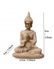 VILEAD 16 styl posąg buddy natura piaskowiec tajlandia rzeźba buddy hinduskie Fengshui figurka medytacja miniaturowy wystrój dom