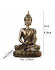 VILEAD 16 styl posąg buddy natura piaskowiec tajlandia rzeźba buddy hinduskie Fengshui figurka medytacja miniaturowy wystrój dom