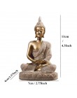 VILEAD 16 styl posąg buddy natura piaskowiec tajlandia rzeźba buddy hinduskie Fengshui figurka medytacja miniaturowy wystrój dom