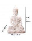 VILEAD 16 styl posąg buddy natura piaskowiec tajlandia rzeźba buddy hinduskie Fengshui figurka medytacja miniaturowy wystrój dom