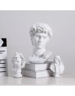 Światowej sławy statua sztuka retro żywica czaszka rzeźba szkic Model David Moliere akcesoria do dekoracji wnętrz nowoczesne fig