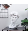 Światowej sławy statua sztuka retro żywica czaszka rzeźba szkic Model David Moliere akcesoria do dekoracji wnętrz nowoczesne fig