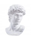 Światowej sławy statua sztuka retro żywica czaszka rzeźba szkic Model David Moliere akcesoria do dekoracji wnętrz nowoczesne fig