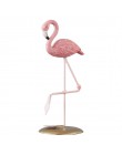 3 Style żywica Flamingo figurka nowoczesna imitacja zwierzęcia statua do dekoracji wnętrz dekoracje ślubne dekoracje na imprezę 