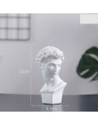 Światowej sławy statua sztuka retro żywica czaszka rzeźba szkic Model David Moliere akcesoria do dekoracji wnętrz nowoczesne fig