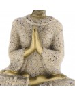 MagiDeal Hue piaskowiec medytacja posąg buddy rzeźba Handmade figurka medytacja miniatury Ornament statua dom D 3