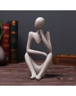 Abstrakcyjna sylwetka myśliciela statuetka do pokoju salonu przedpokoju sypialni dekoracyjna ozdobna