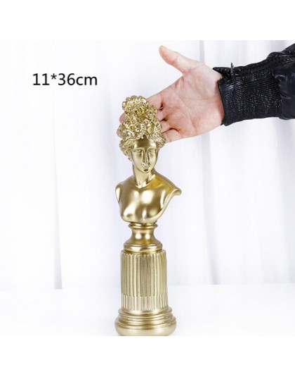 VILEAD 36cm żywica Freya bogini statuetki salon domu rzeźba artystyczna badania okno pokoju kreatywny portret dekoracje na preze