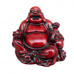 Żywica Laughing budda figurka Ornament Fengshui statua Maitreya rzeźba buddy rzemiosło dekoracja dekoracja na biurko