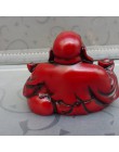 Żywica Laughing budda figurka Ornament Fengshui statua Maitreya rzeźba buddy rzemiosło dekoracja dekoracja na biurko