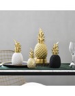 Nordic figurka ananas ozdoba na stół rzemiosło ozdoba diy rzemiosło dekoracyjne figurki mikro element dekoracji krajobrazu preze