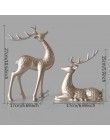 Styl skandynawski kreatywny 3D solidna geometria szczęście ozdobne jelenie rzemiosło żywiczne wyposażenie domu do dekoracji biur