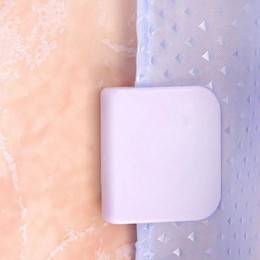 2 sztuk 5.0*4.5 cm Anti-splash prysznic klipy kurtyny zatrzymać wycieku wody wysokiej jakości łazienka straż akcesoria do dekora