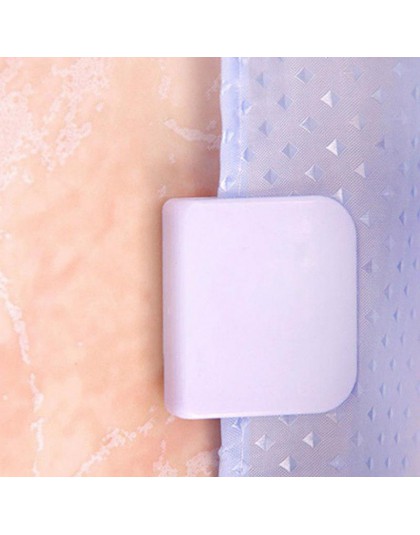 2 sztuk 5.0*4.5 cm Anti-splash prysznic klipy kurtyny zatrzymać wycieku wody wysokiej jakości łazienka straż akcesoria do dekora