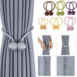 1Pc magnetyczne perły kulkowe upinacze do zasłon Accesorios Cortinas Holdbacks klamra akcesoria klamry zapięcie klipsy haczyk do