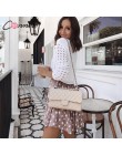 Conmoto Fashion białe swetry z wycięciami damskie 2019 jesienno-zimowa w stylu casual, cienka krótka bluzki z dzianiny damskie e