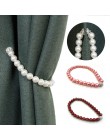 Perłowe klamry do upinania firan zasłon nowoczesne stylowe ozdobne funkcjonalne modne oryginalne