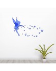 Akrylowe DIY dekoracyjne naklejki ścienne z efektem lustra anioł dekoracyjne przyjazne dla środowiska toaleta wc wzór lustro 3D