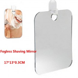 Akrylowe Anti Fog prysznic lustro łazienka Fogless mgła bezpłatne lustro ubikacja podróży dla człowieka lusterko do golenia 13*1