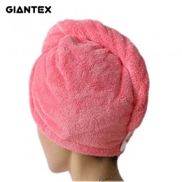 kobiety ręczniki kąpielowy łazienka turban ręcznik z mikrofibry ręcznik do włosów ręczniki dla dorosłych recznik kapielowy chris