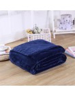 Miękki ciepły materiał koc z polaru zimowy prześcieradło narzuta Sofa Plaid rzut 220Gsm 6 rozmiar lekka, cienka mycie mechaniczn