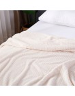 Supermiękki koc flanelowy samolot Sofa użyj Office koc dziecięcy ręcznik podróż polar Mesh przenośny do samochodu koc podróżny k