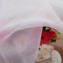 Europa solidny biały przędzy kurtyny tiulowe zasłony do okien do salonu kuchnia nowoczesne zabiegi okna zasłona typu woal P184Z4