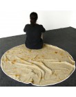 BeddingOutlet kukurydza Tortilla koc Pita Lavash rzut koc flanelowy polar Sofa Plaid śmieszne jedzenie pluszowa narzuta manta Bu