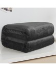 Miękki ciepły materiał koc z polaru zimowy prześcieradło narzuta Sofa Plaid rzut 220Gsm 6 rozmiar lekka, cienka mycie mechaniczn