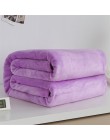 Miękki ciepły materiał koc z polaru zimowy prześcieradło narzuta Sofa Plaid rzut 220Gsm 6 rozmiar lekka, cienka mycie mechaniczn